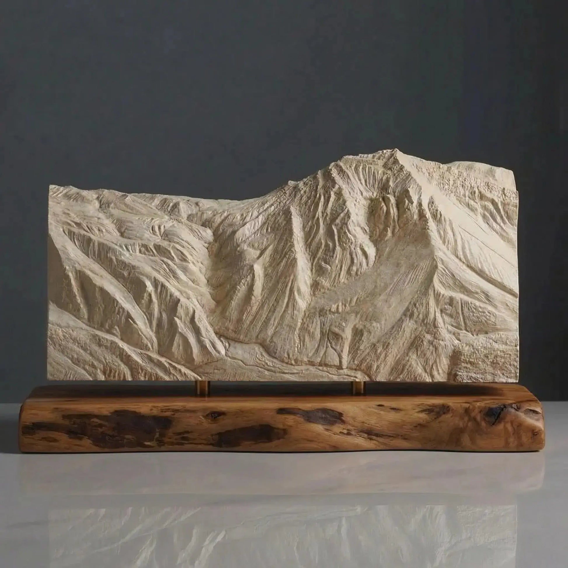 Landmannalaugar Sculpture (View from Fjallabak, Iceland) Sculpted Peaks