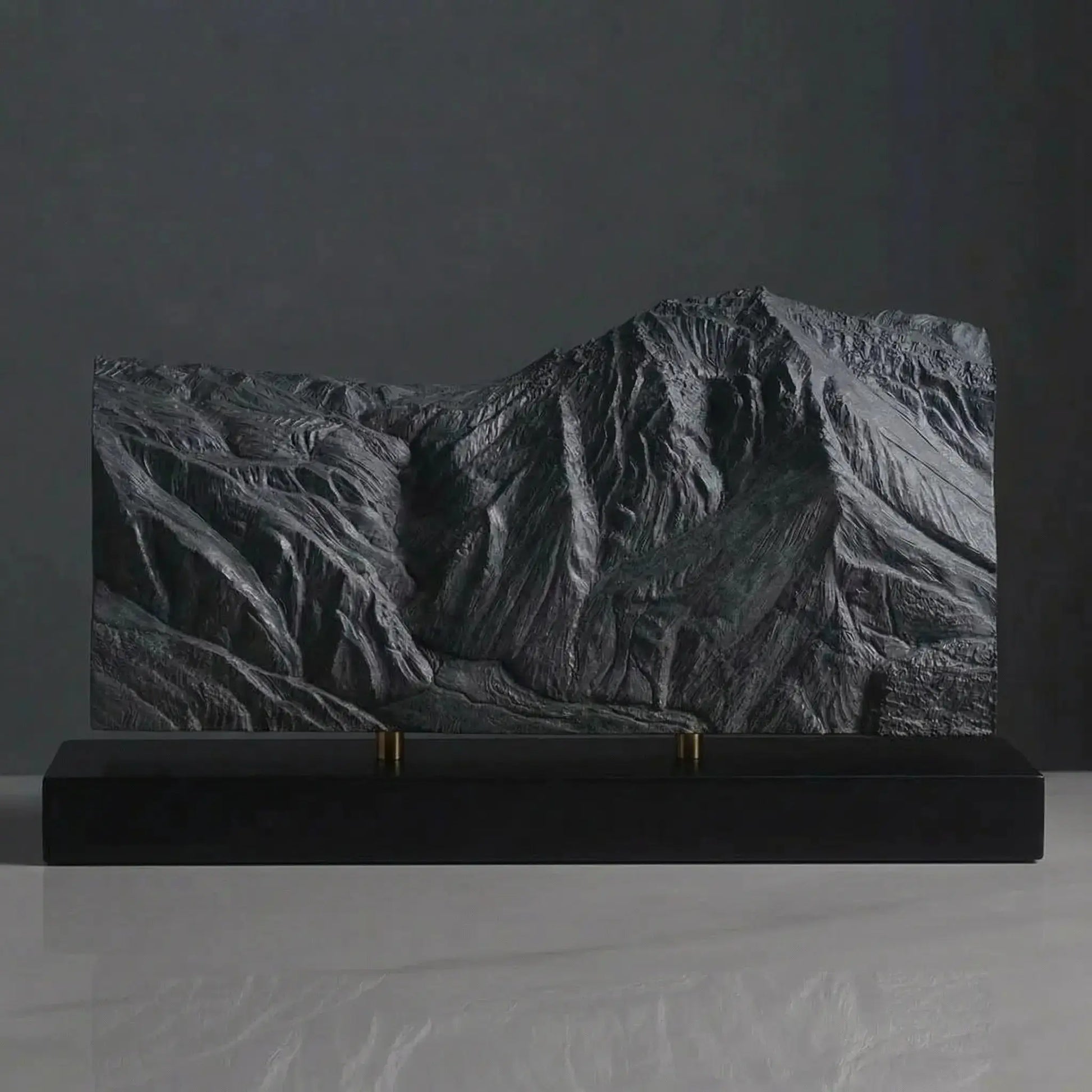 Landmannalaugar Sculpture (View from Fjallabak, Iceland) Sculpted Peaks