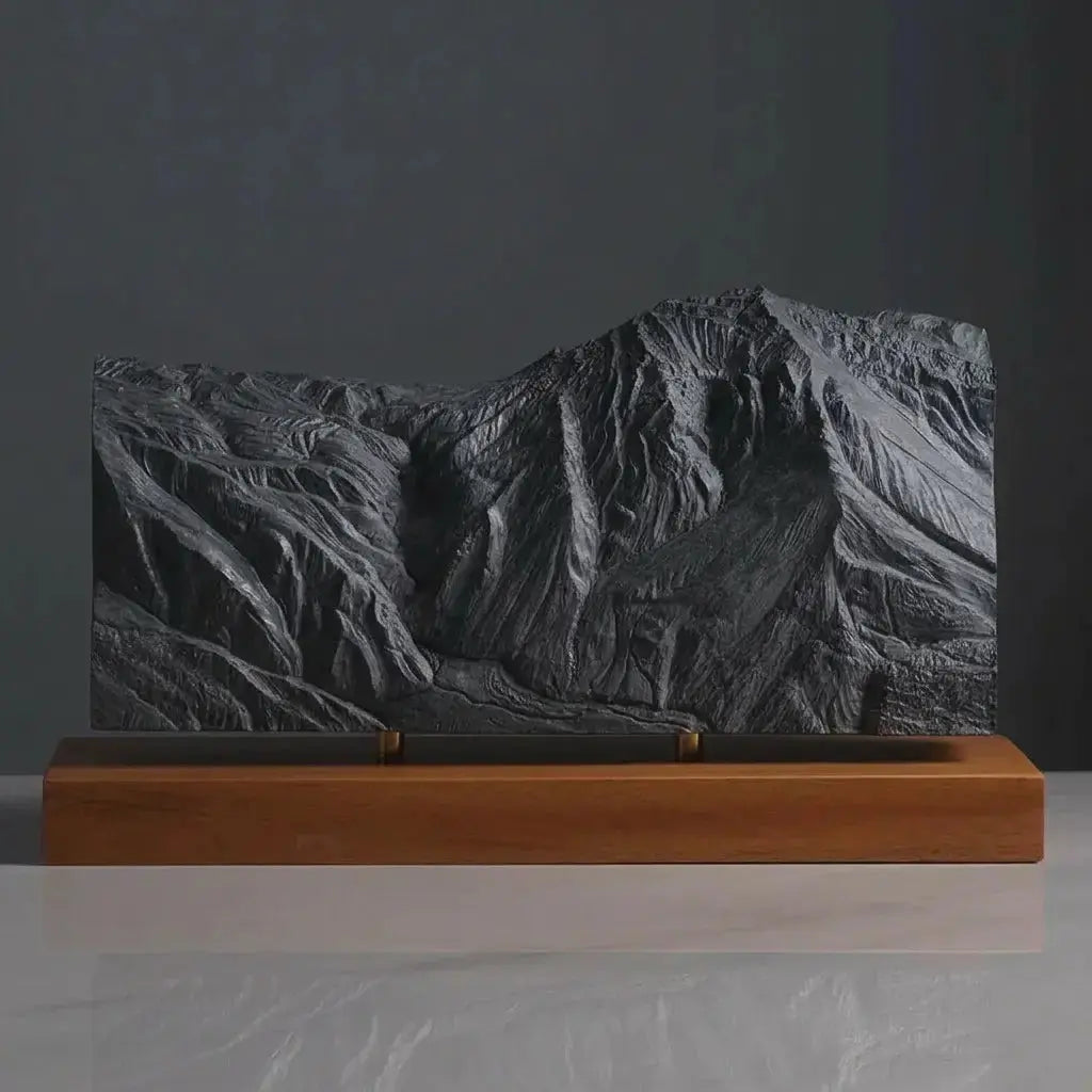Landmannalaugar Sculpture (View from Fjallabak, Iceland) Sculpted Peaks