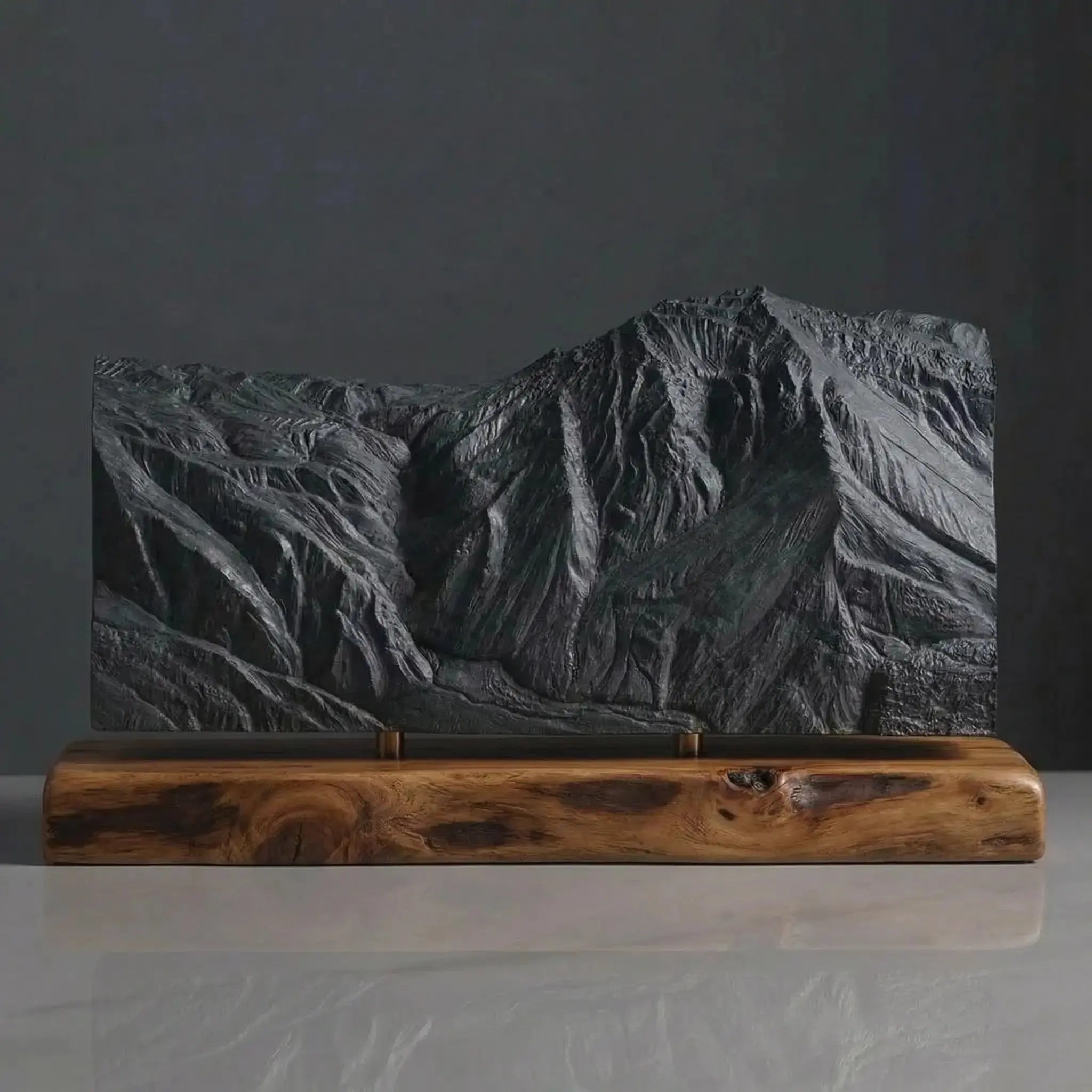 Landmannalaugar Sculpture (View from Fjallabak, Iceland) Sculpted Peaks