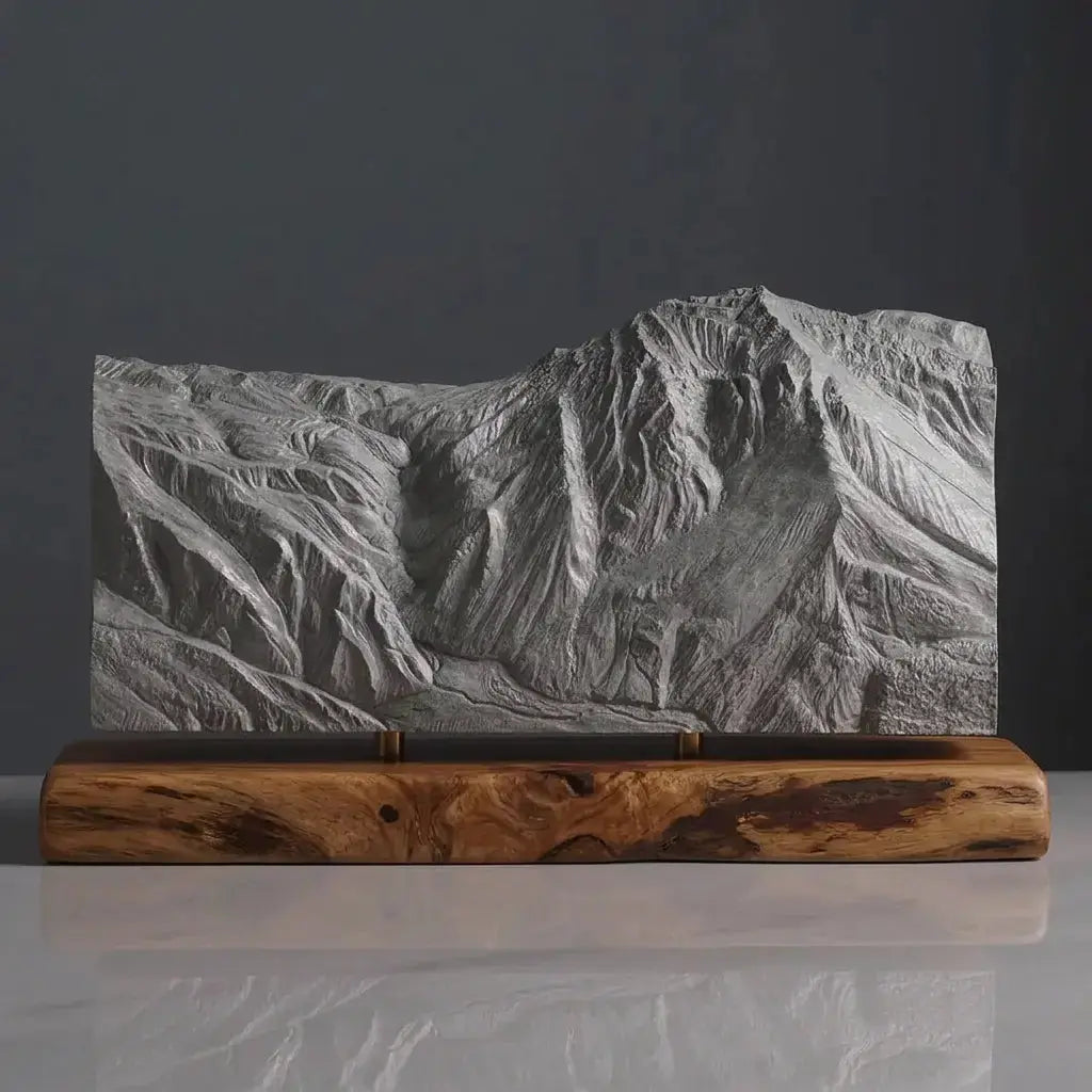 Landmannalaugar Sculpture (View from Fjallabak, Iceland) Sculpted Peaks