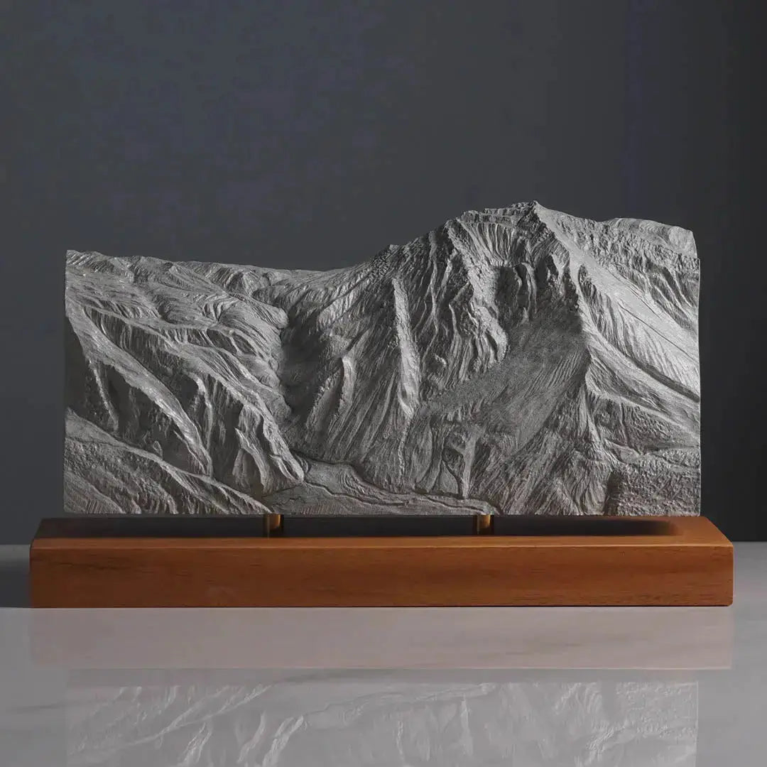 Landmannalaugar Sculpture (View from Fjallabak, Iceland) Sculpted Peaks