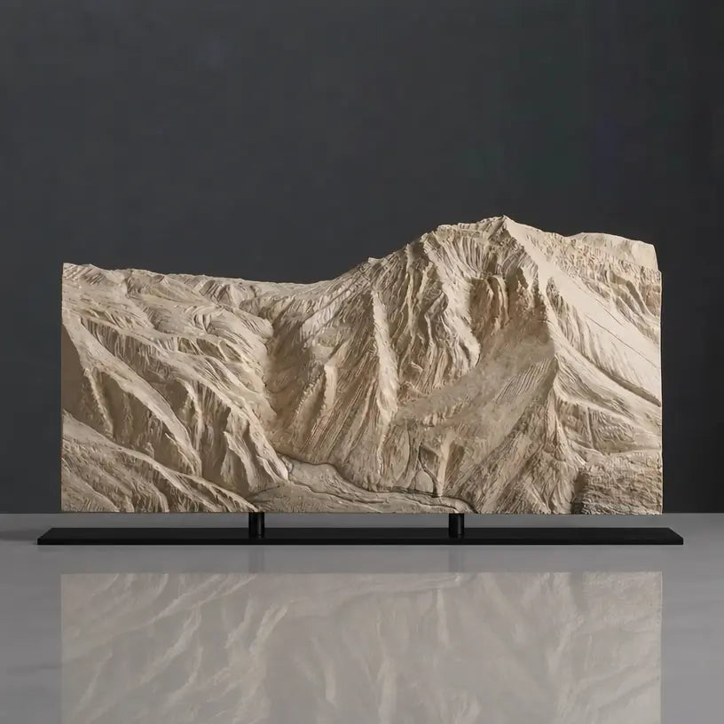 Landmannalaugar Sculpture (View from Fjallabak, Iceland) Sculpted Peaks