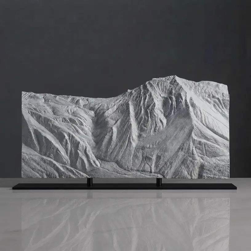 Landmannalaugar Sculpture (View from Fjallabak, Iceland) Sculpted Peaks
