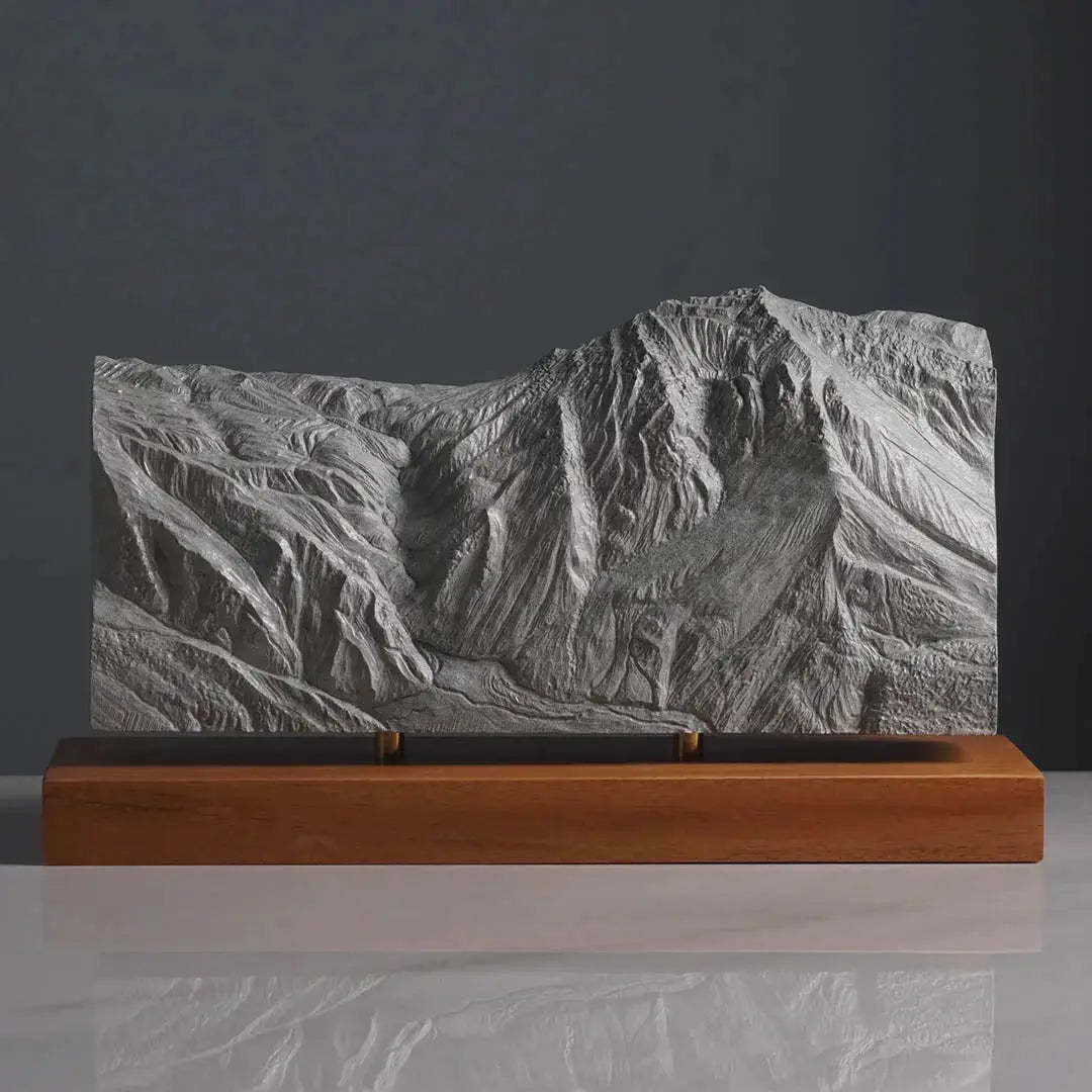 Landmannalaugar Sculpture (View from Fjallabak, Iceland) Sculpted Peaks