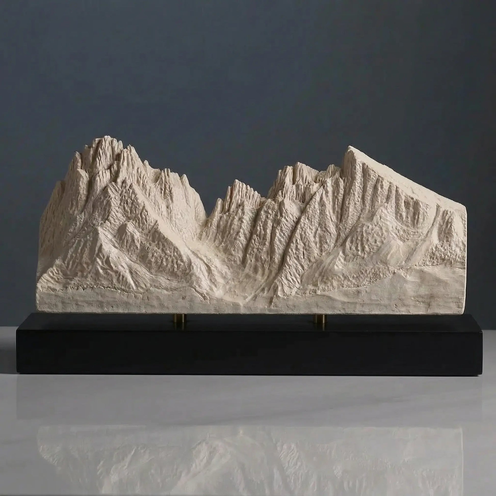 Langkofel Sculpture (View from Val Gardena, Dolomites) Sculpted Peaks