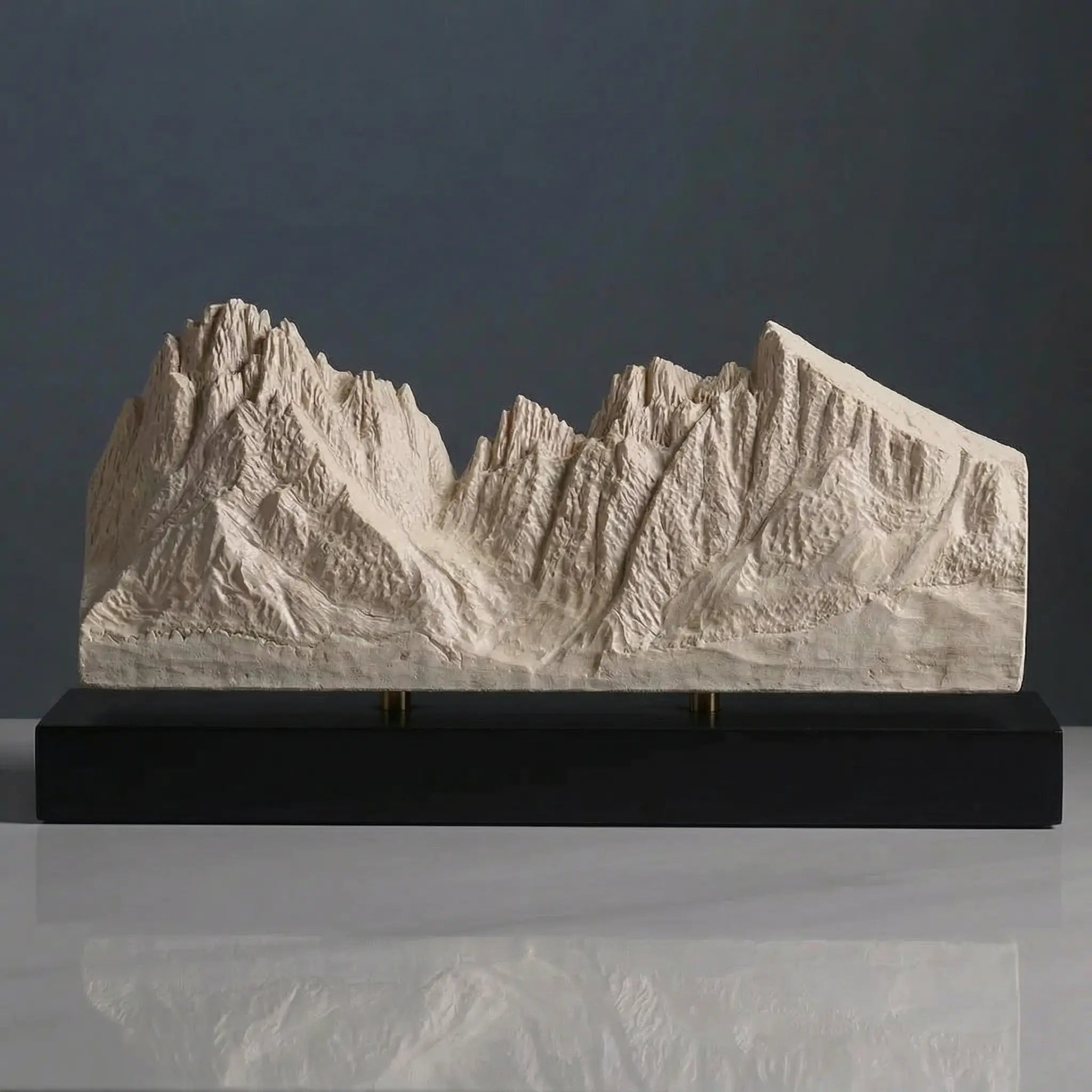Langkofel Sculpture (View from Val Gardena, Dolomites) Sculpted Peaks