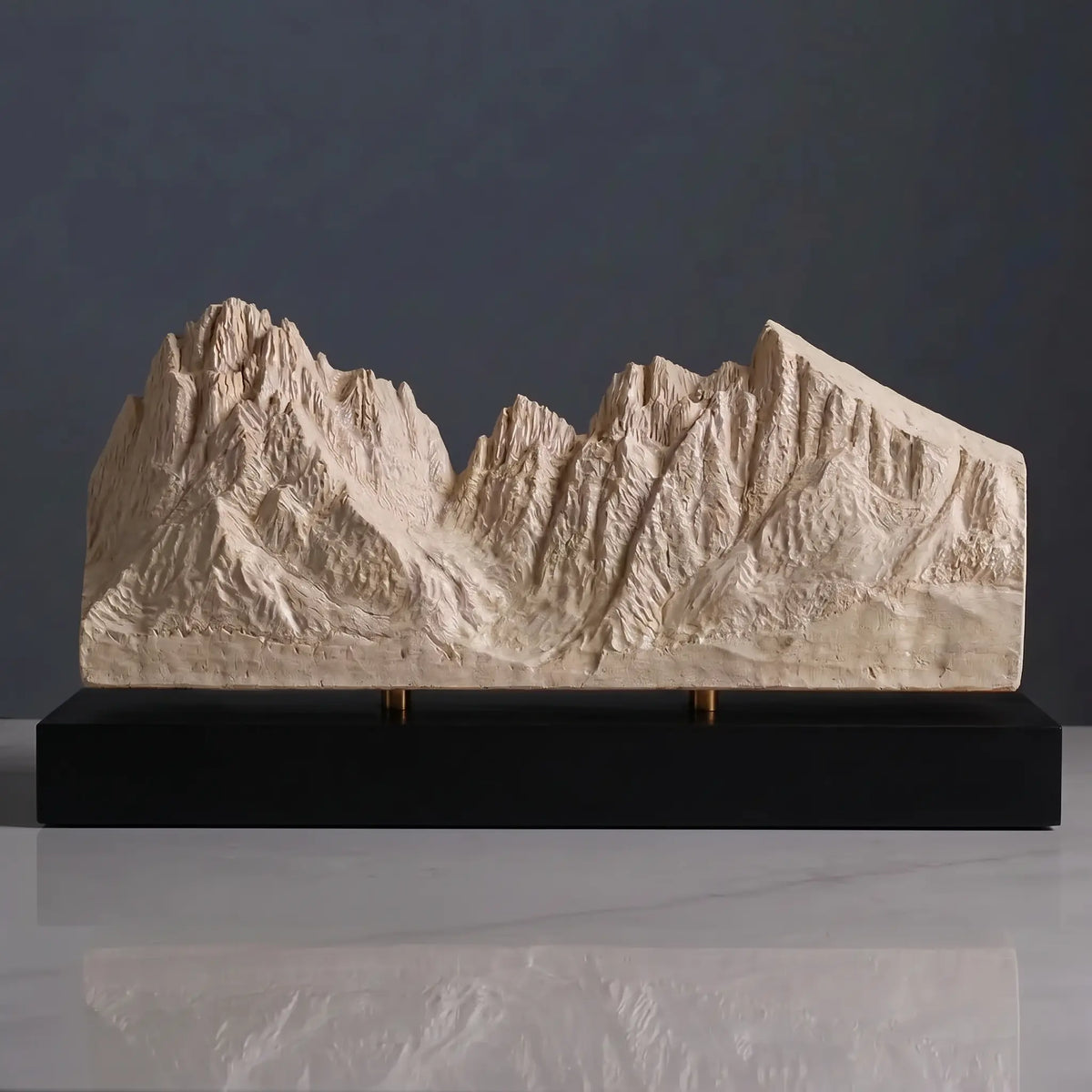 Langkofel Sculpture (View from Val Gardena, Dolomites) Sculpted Peaks