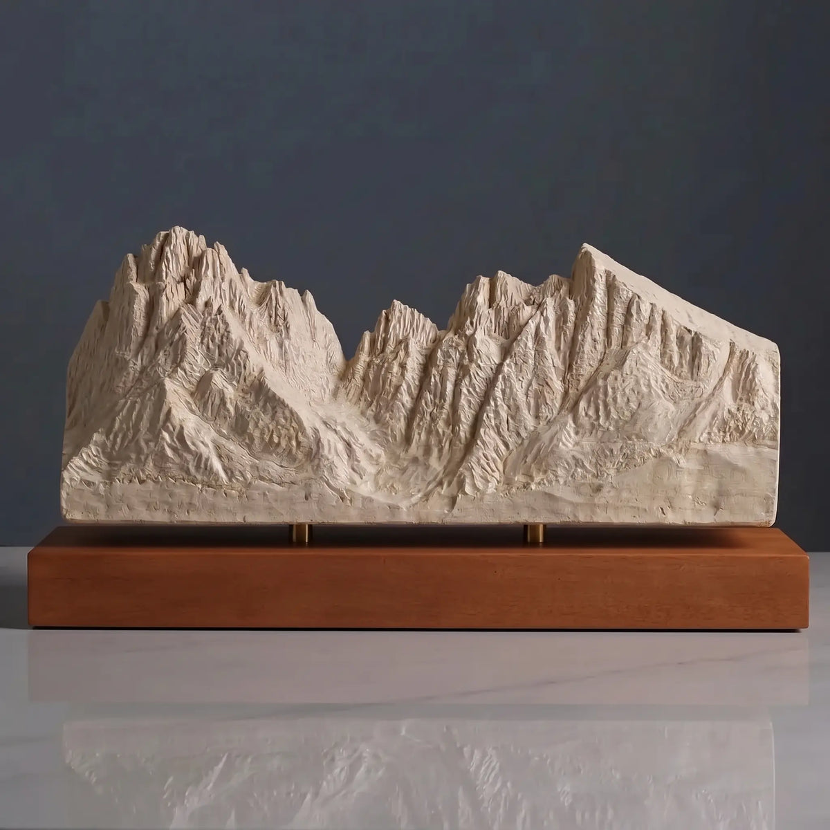Langkofel Sculpture (View from Val Gardena, Dolomites) Sculpted Peaks