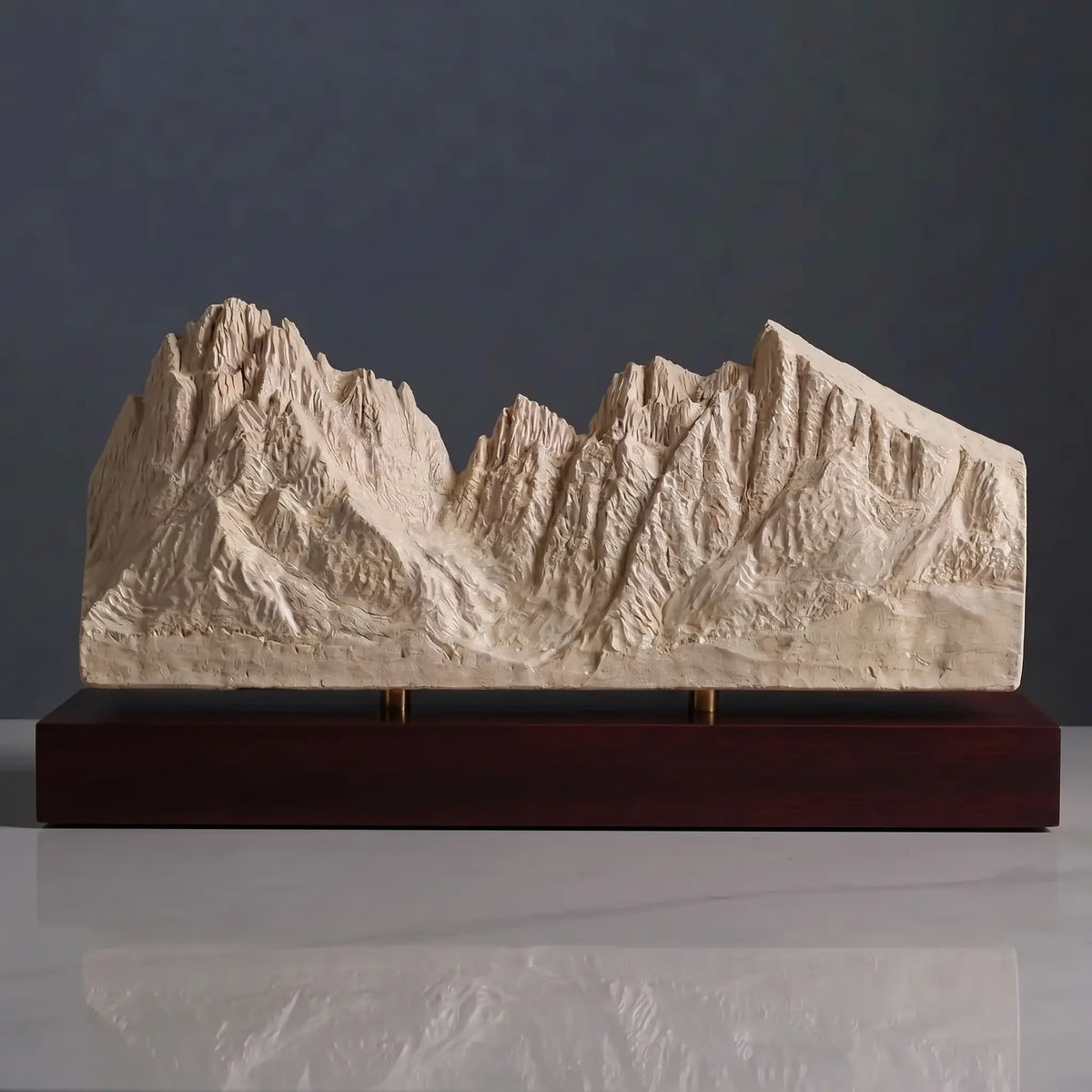 Langkofel Sculpture (View from Val Gardena, Dolomites) Sculpted Peaks