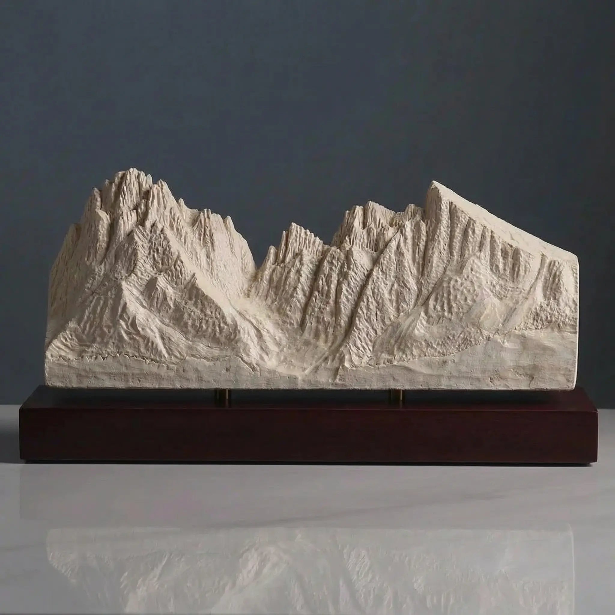 Langkofel Sculpture (View from Val Gardena, Dolomites) Sculpted Peaks