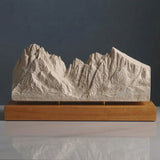 Langkofel Sculpture (View from Val Gardena, Dolomites)