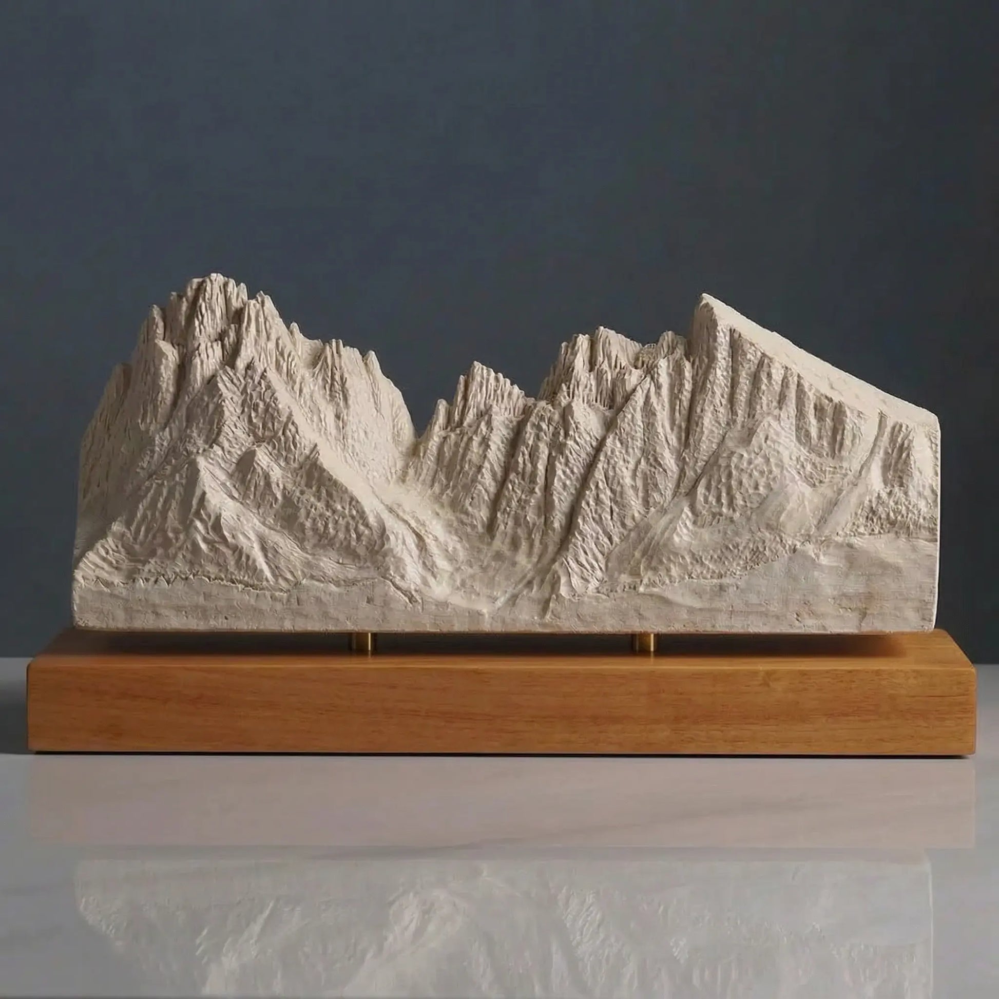 Langkofel Sculpture (View from Val Gardena, Dolomites) Sculpted Peaks