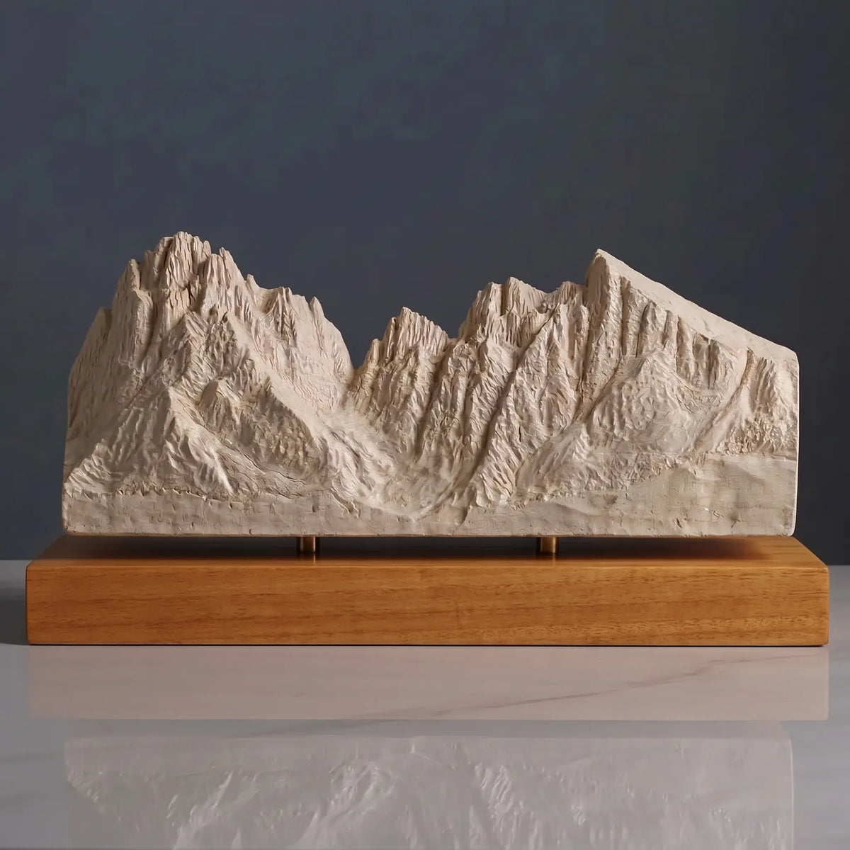 Langkofel Sculpture (View from Val Gardena, Dolomites) Sculpted Peaks