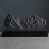 Langkofel Sculpture (View from Val Gardena, Dolomites)