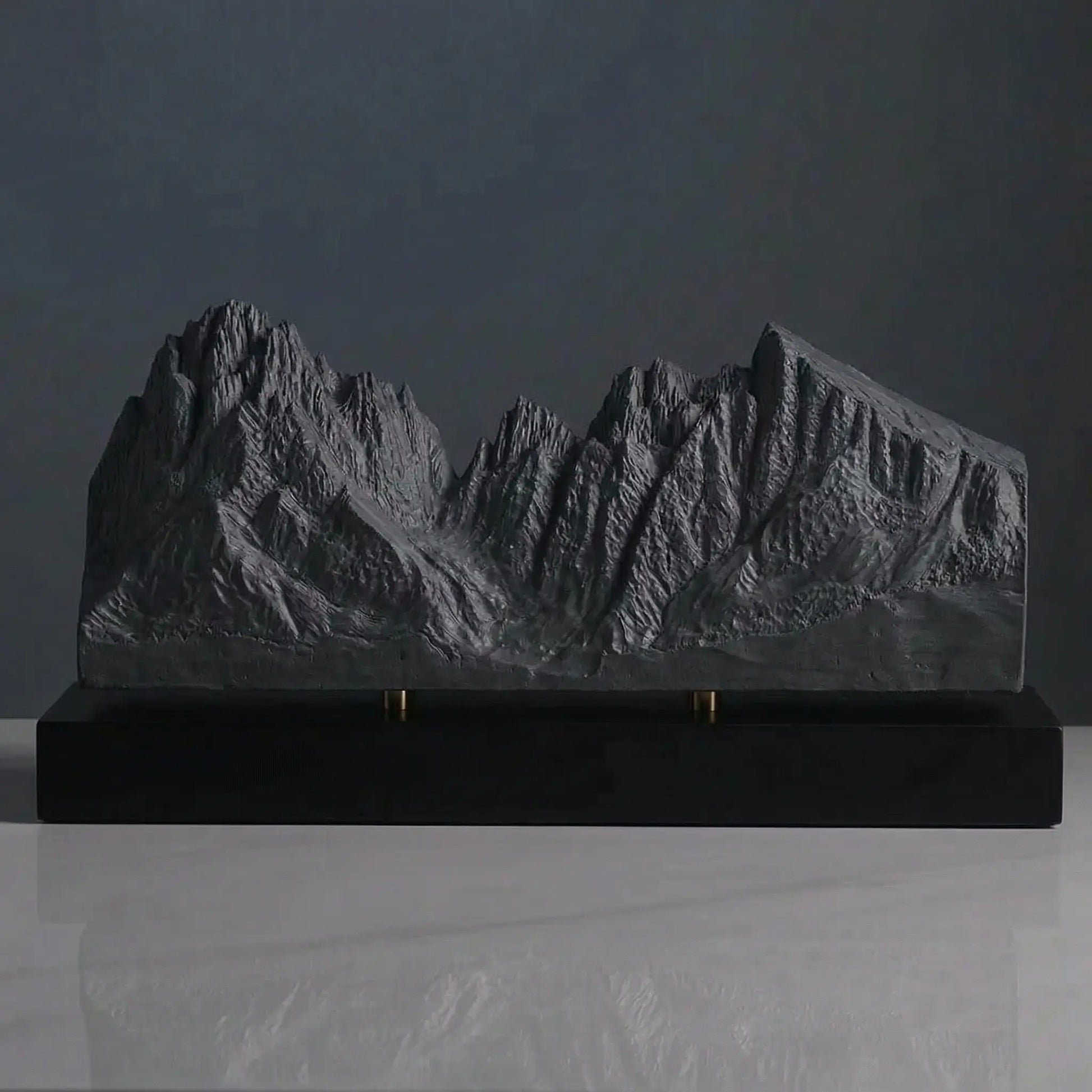 Langkofel Sculpture (View from Val Gardena, Dolomites) Sculpted Peaks
