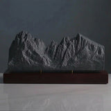 Langkofel Sculpture (View from Val Gardena, Dolomites)