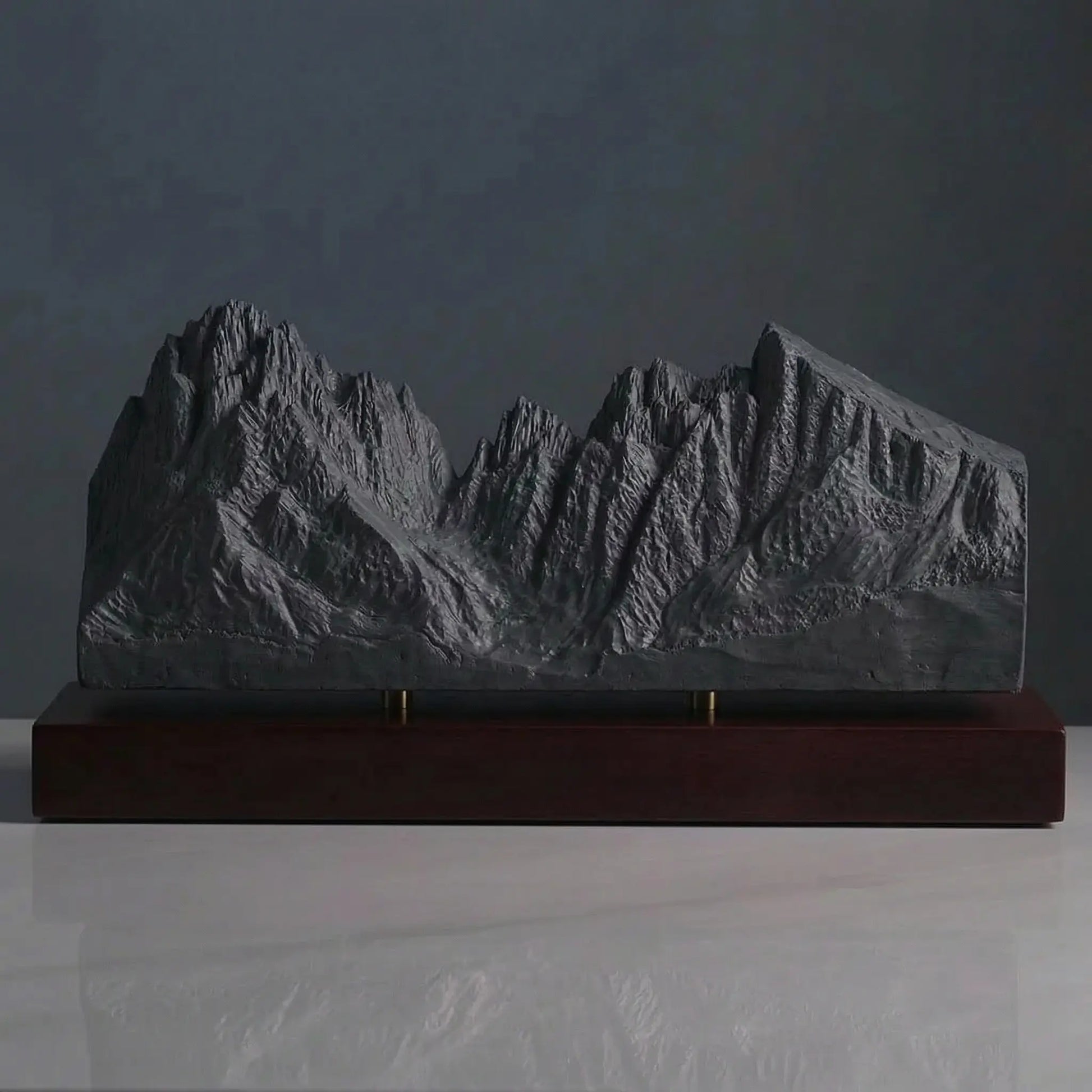 Langkofel Sculpture (View from Val Gardena, Dolomites) Sculpted Peaks