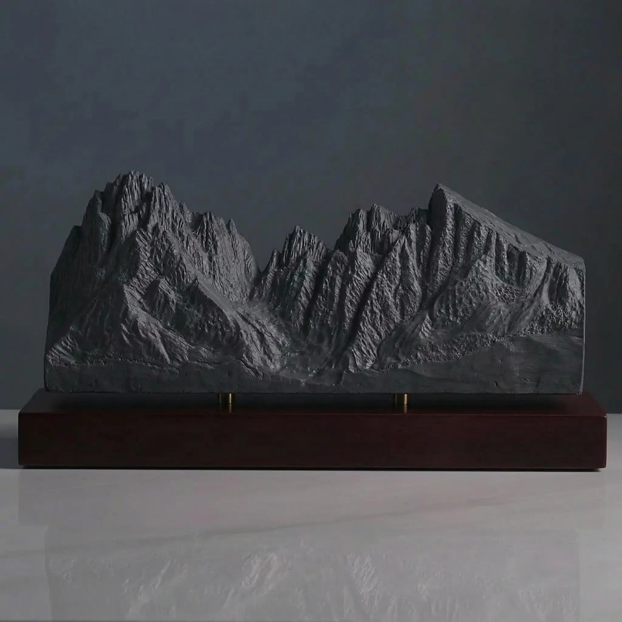Langkofel Sculpture (View from Val Gardena, Dolomites) Sculpted Peaks