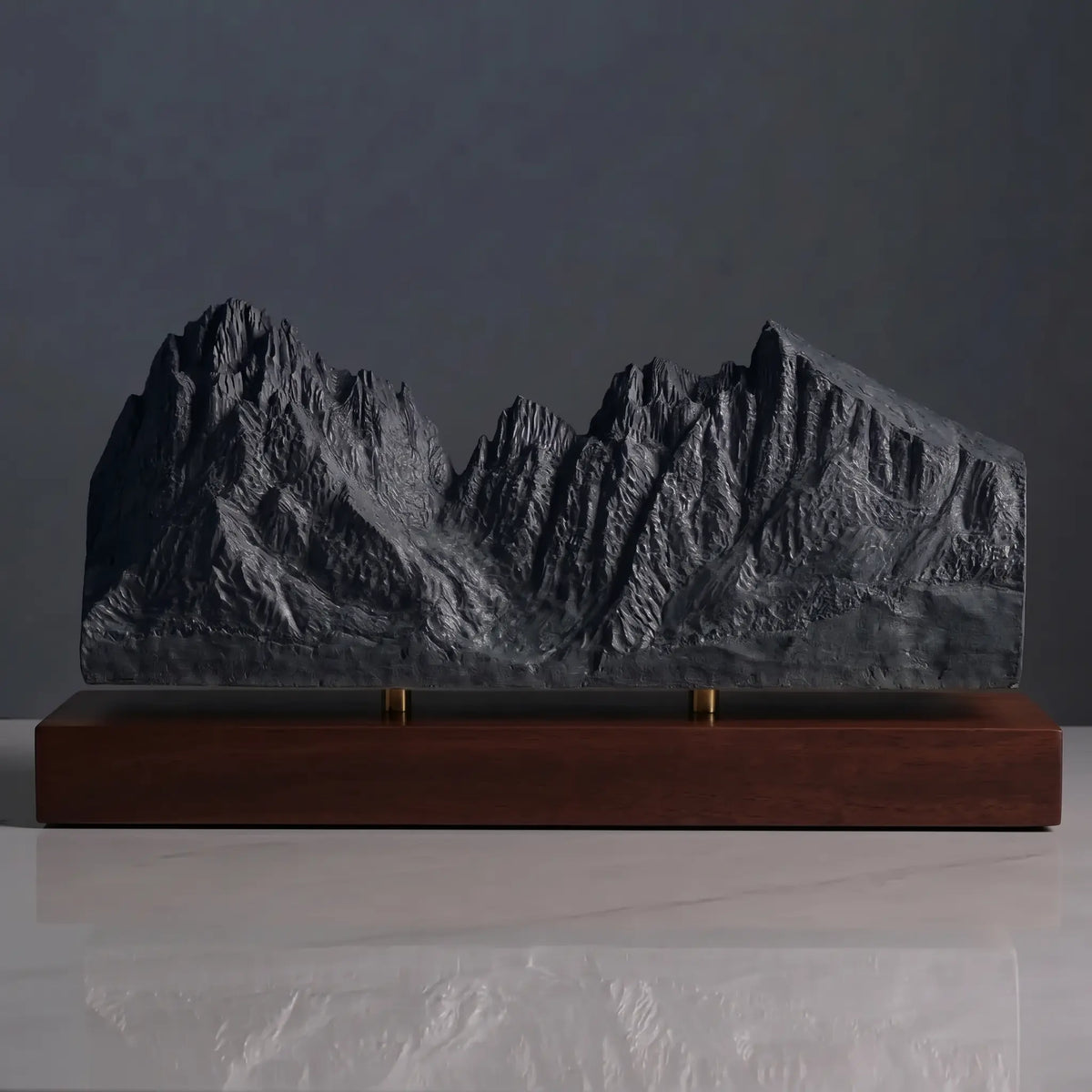 Langkofel Sculpture (View from Val Gardena, Dolomites) Sculpted Peaks