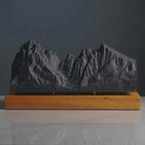 Langkofel Sculpture (View from Val Gardena, Dolomites)