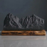 Langkofel Sculpture (View from Val Gardena, Dolomites)