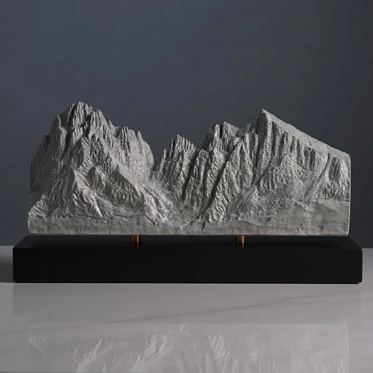 Langkofel Sculpture (View from Val Gardena, Dolomites) Sculpted Peaks