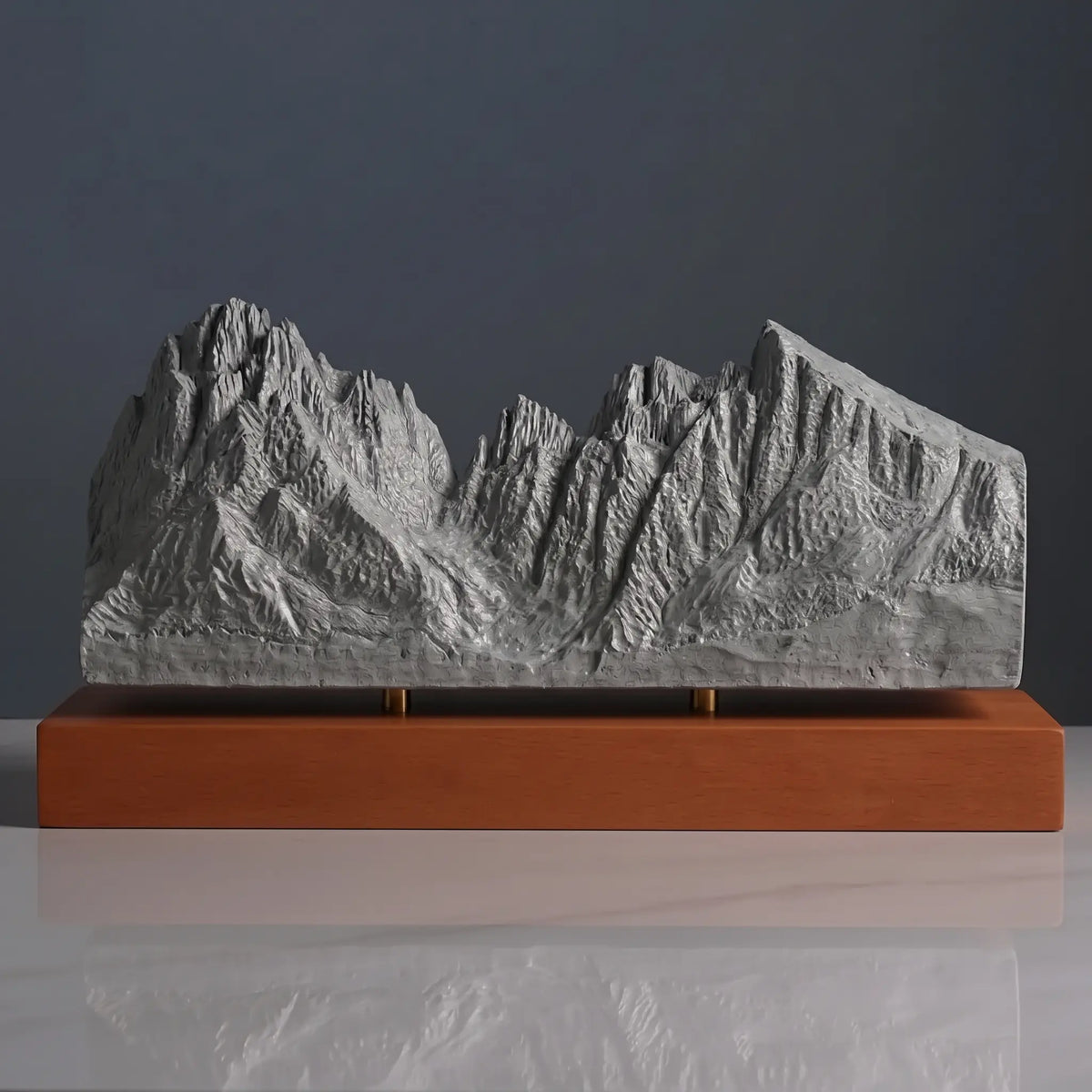 Langkofel Sculpture (View from Val Gardena, Dolomites) Sculpted Peaks