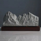 Langkofel Sculpture (View from Val Gardena, Dolomites)