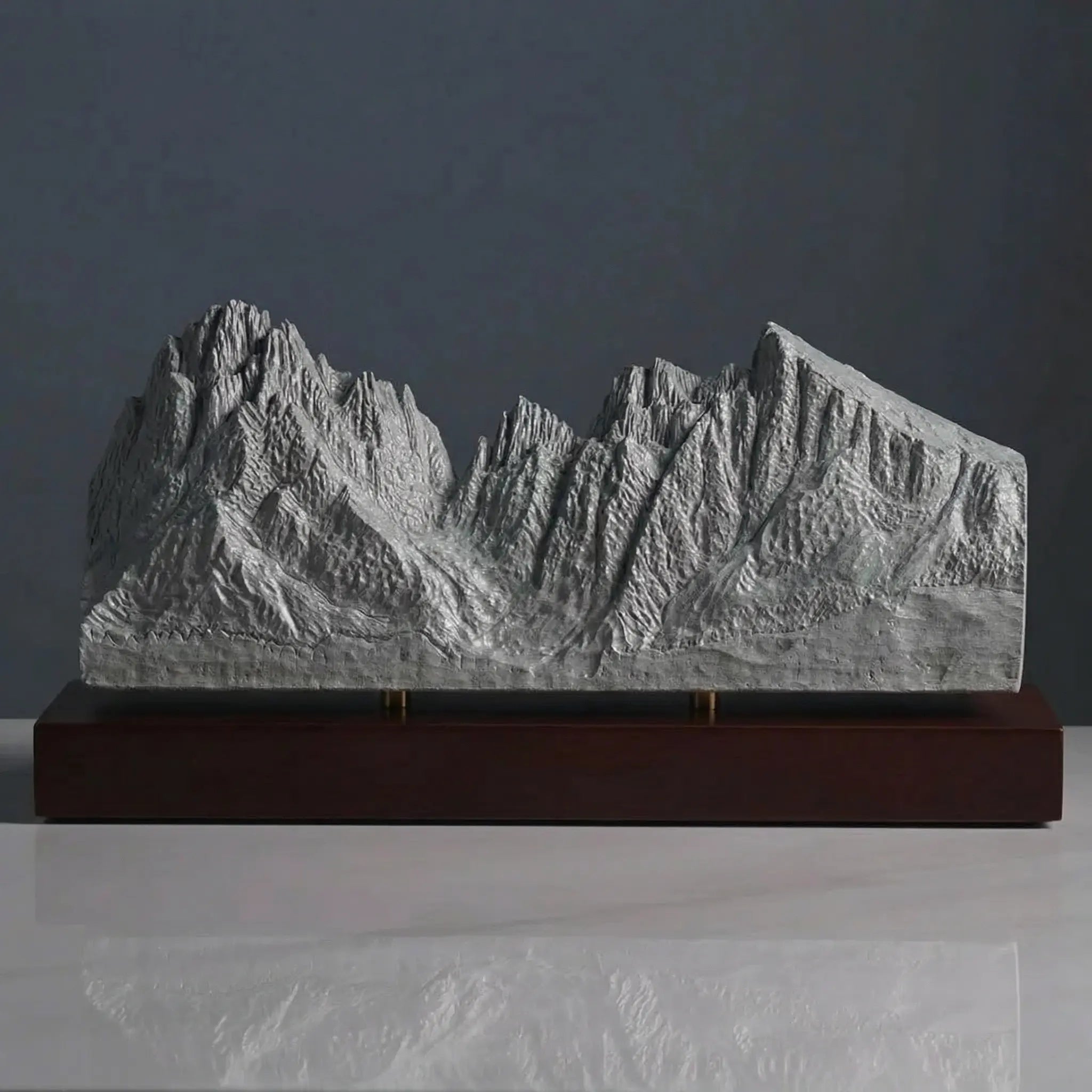 Langkofel Sculpture (View from Val Gardena, Dolomites) Sculpted Peaks