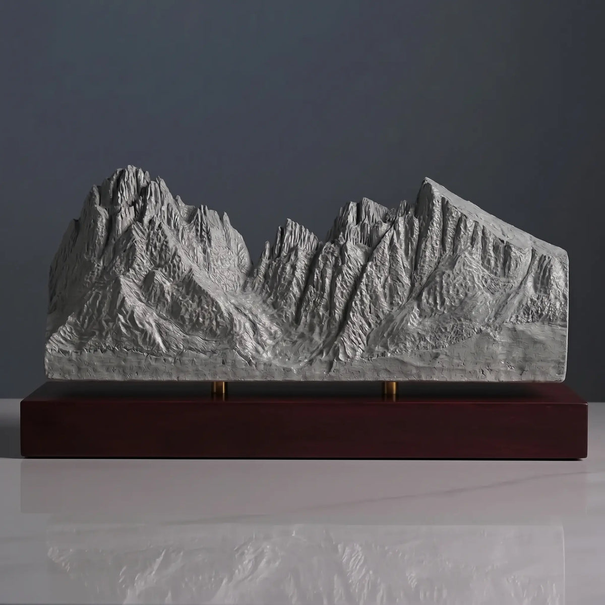 Langkofel Sculpture (View from Val Gardena, Dolomites) Sculpted Peaks