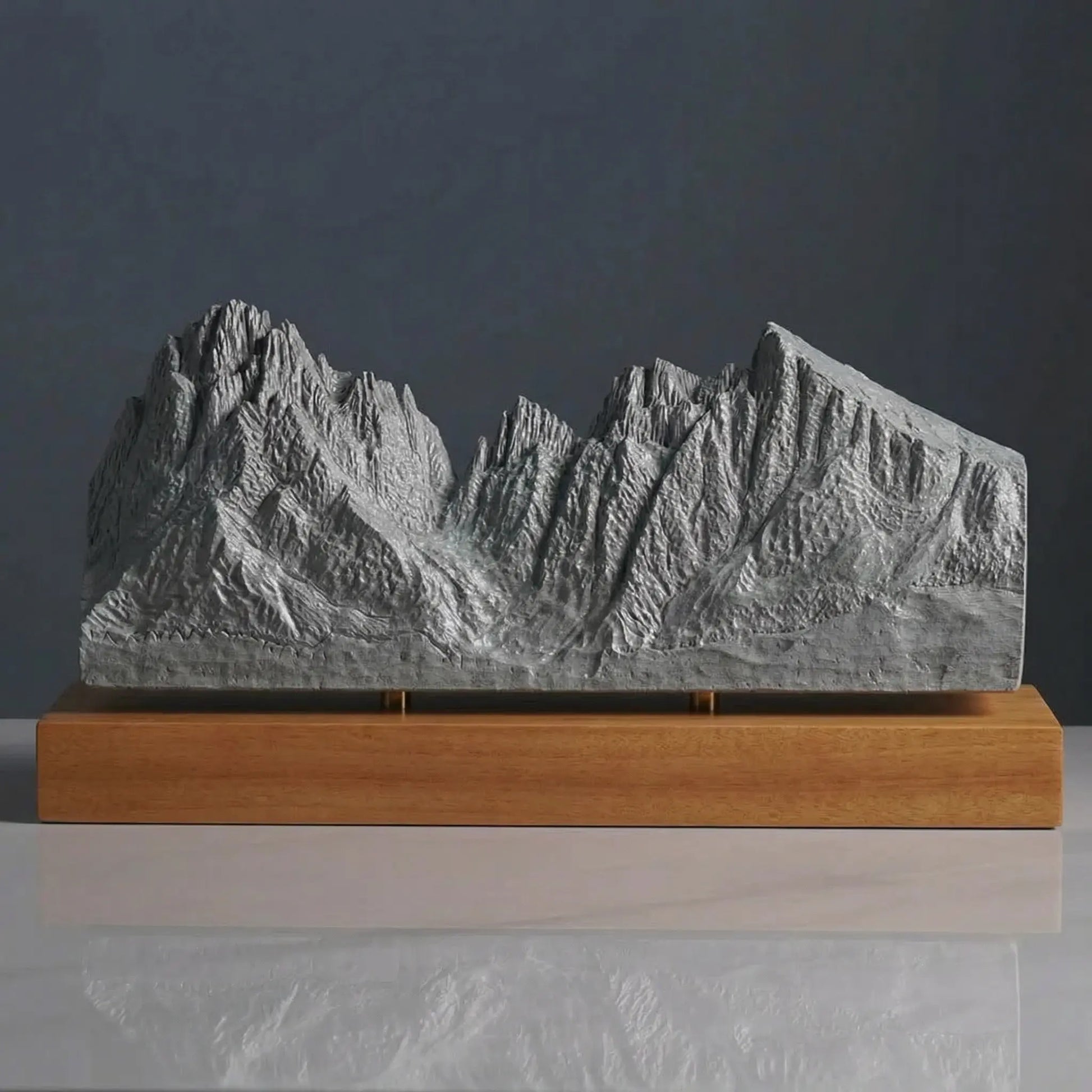 Langkofel Sculpture (View from Val Gardena, Dolomites) Sculpted Peaks