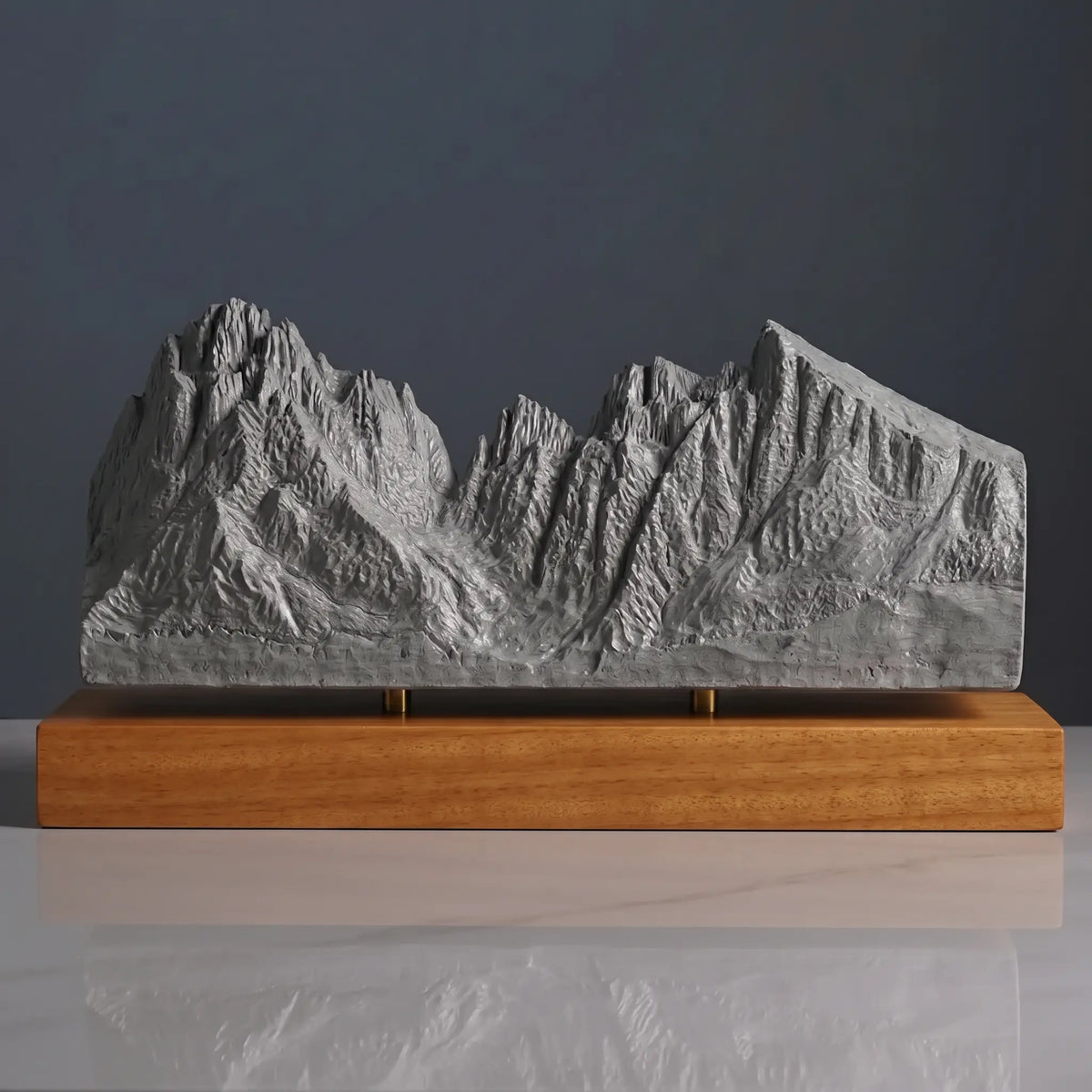 Langkofel Sculpture (View from Val Gardena, Dolomites) Sculpted Peaks