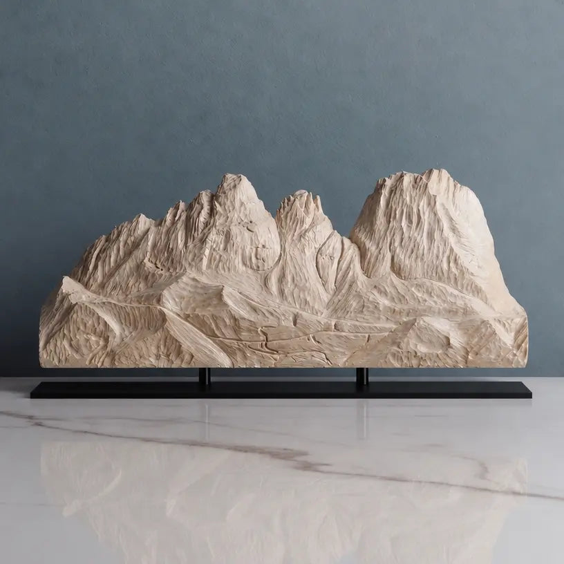 Langkofel Sculpture - Sella Pass Sculpted Peaks