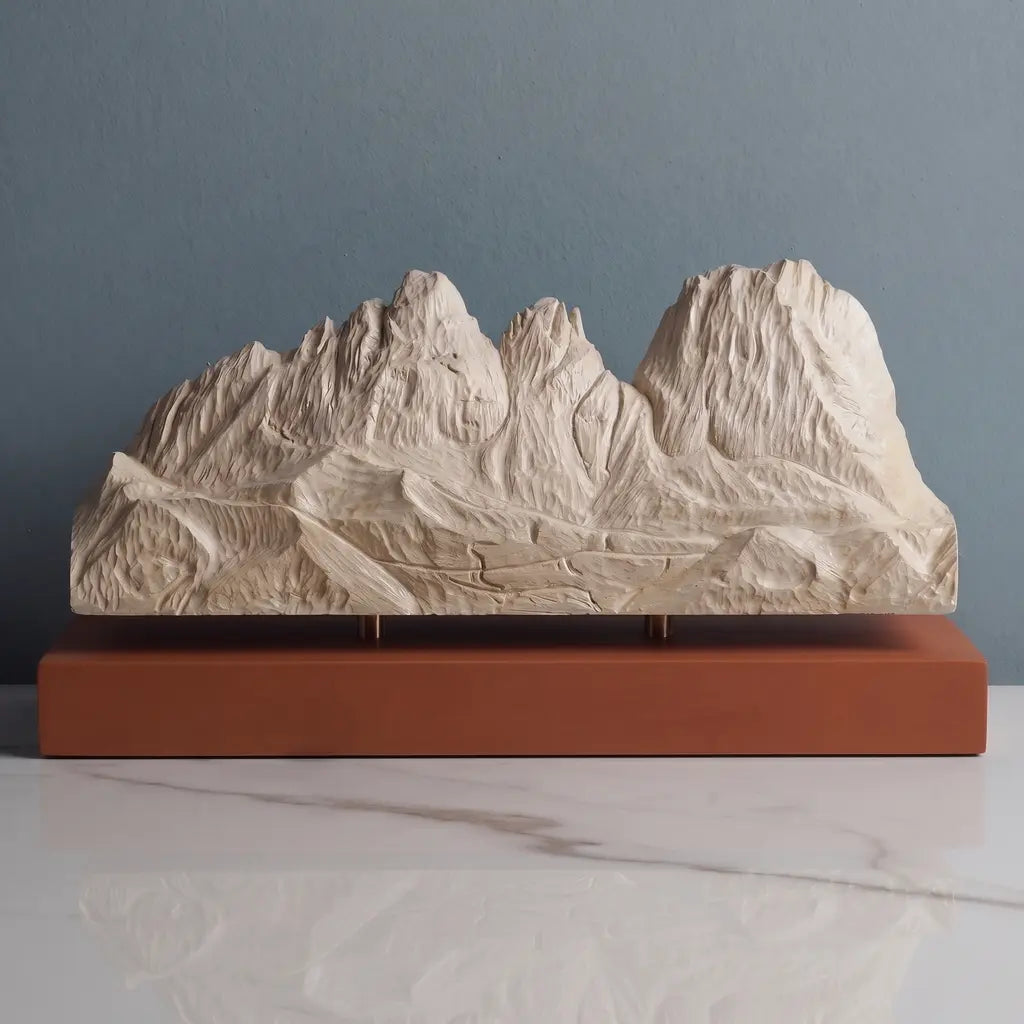 Langkofel Sculpture - Sella Pass Sculpted Peaks