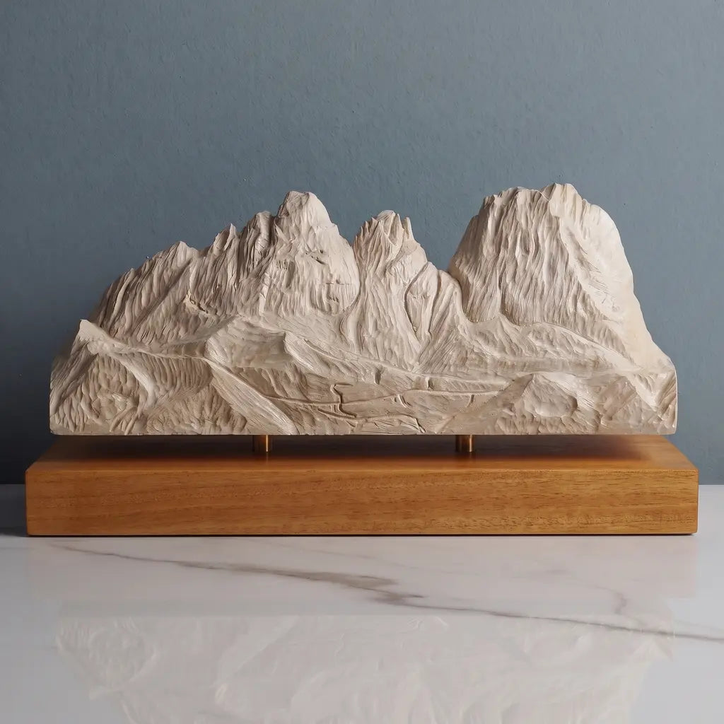 Langkofel Sculpture - Sella Pass Sculpted Peaks