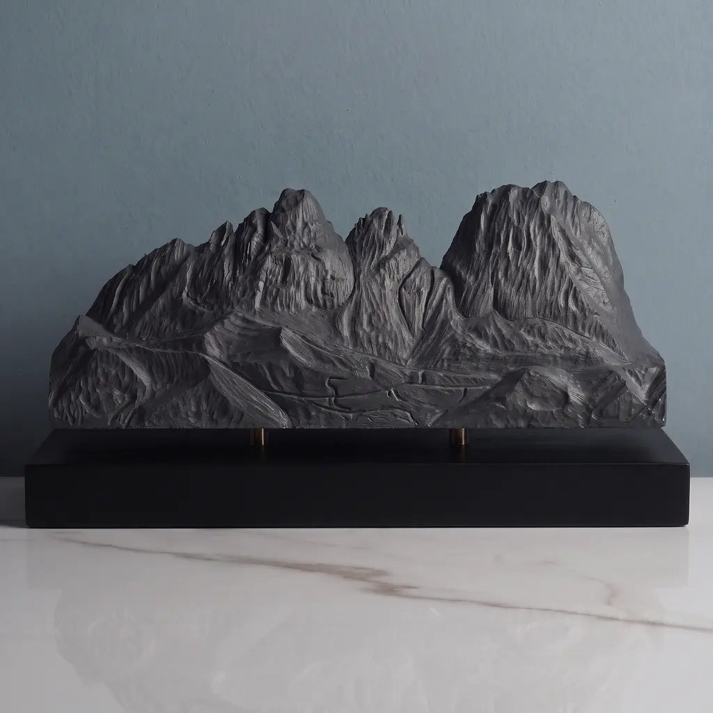 Langkofel Sculpture - Sella Pass Sculpted Peaks