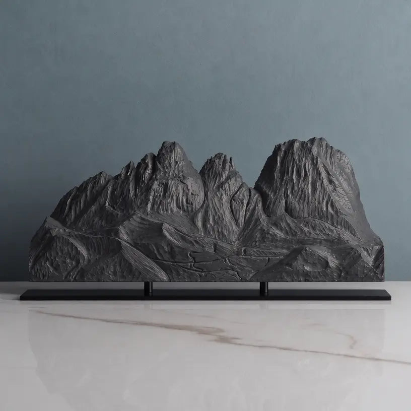 Langkofel Sculpture - Sella Pass Sculpted Peaks