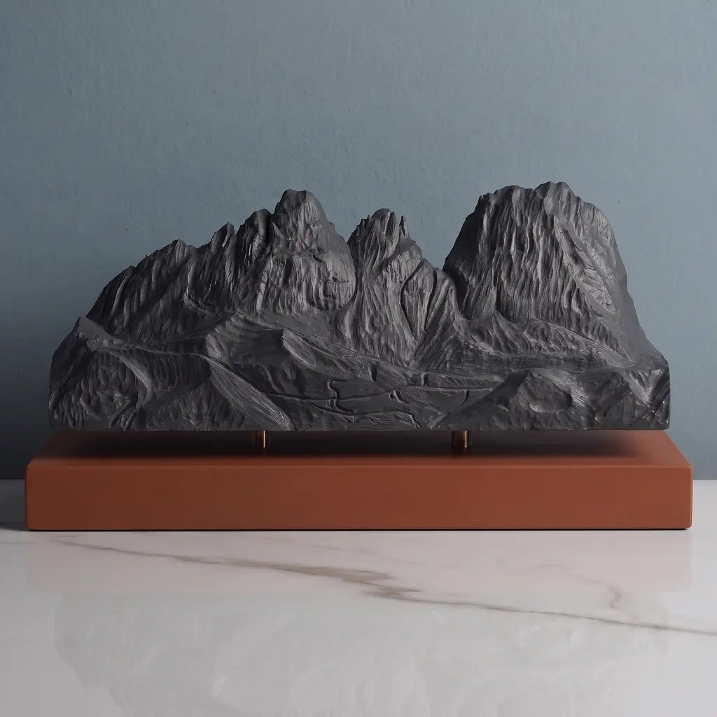 Langkofel Sculpture - Sella Pass Sculpted Peaks
