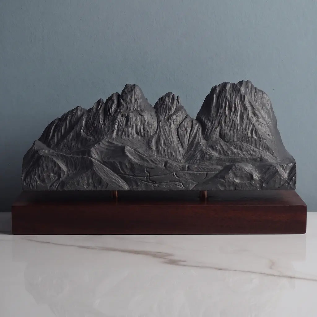 Langkofel Sculpture - Sella Pass Sculpted Peaks