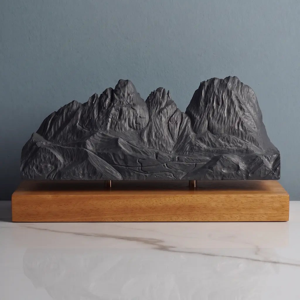 Langkofel Sculpture - Sella Pass Sculpted Peaks