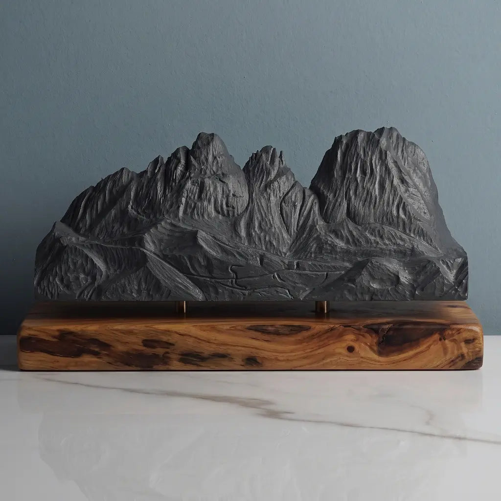 Langkofel Sculpture - Sella Pass Sculpted Peaks