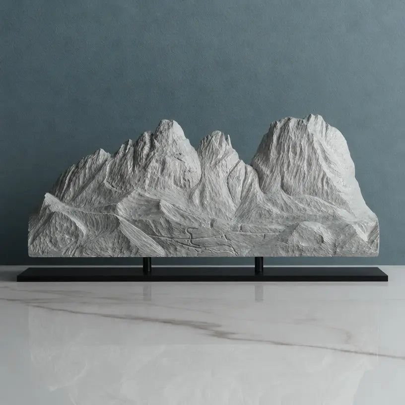 Langkofel Sculpture - Sella Pass Sculpted Peaks