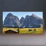Langkofel Sculpture (View from Val Gardena, Dolomites) Sculpted Peaks