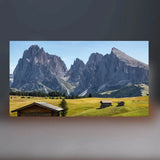 Langkofel Sculpture (View from Val Gardena, Dolomites) Sculpted Peaks