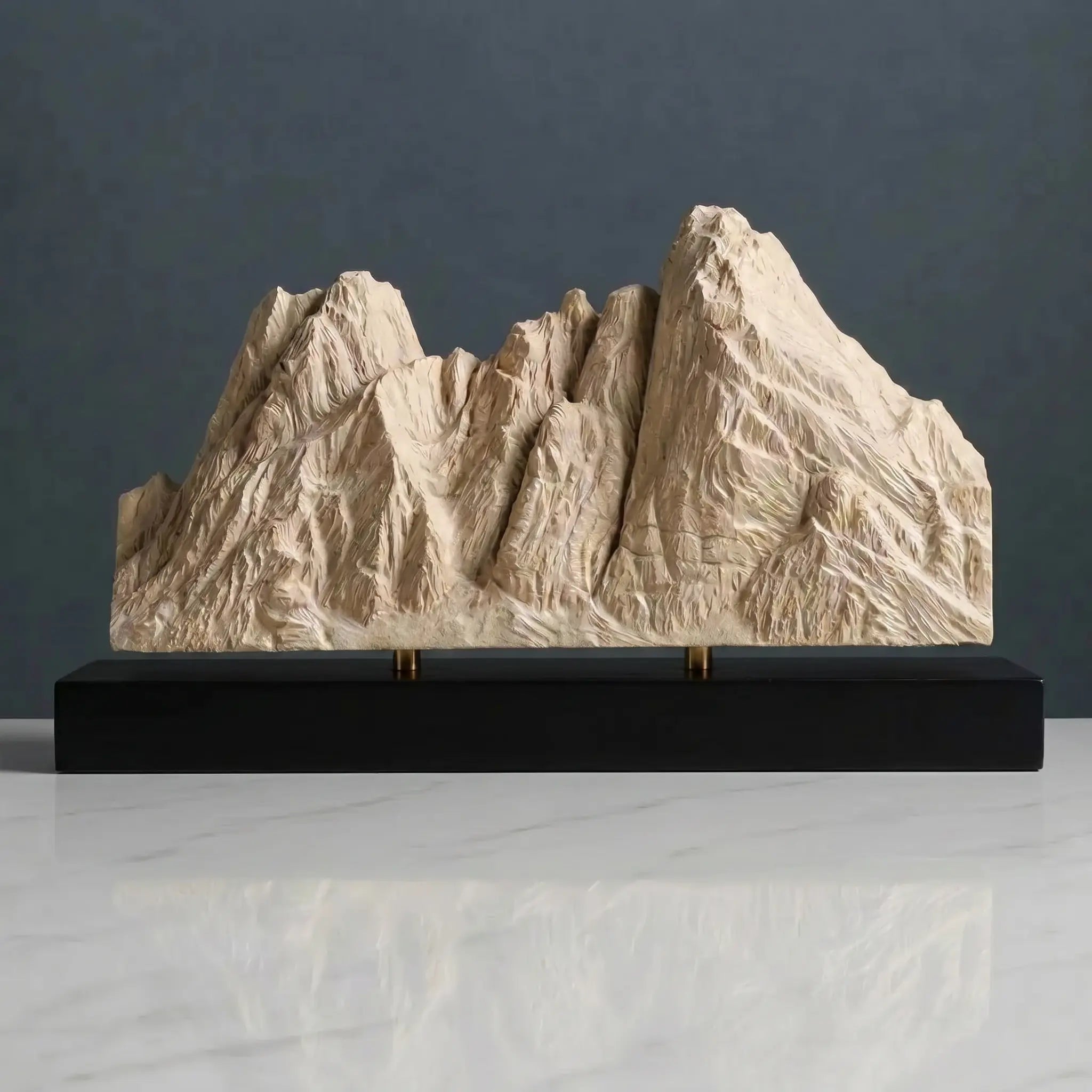 Liberty Bell Mountain Sculpture (View from Washington Pass, Washington) Sculpted Peaks