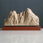 Liberty Bell Mountain Sculpture (View from Washington Pass, Washington) Sculpted Peaks