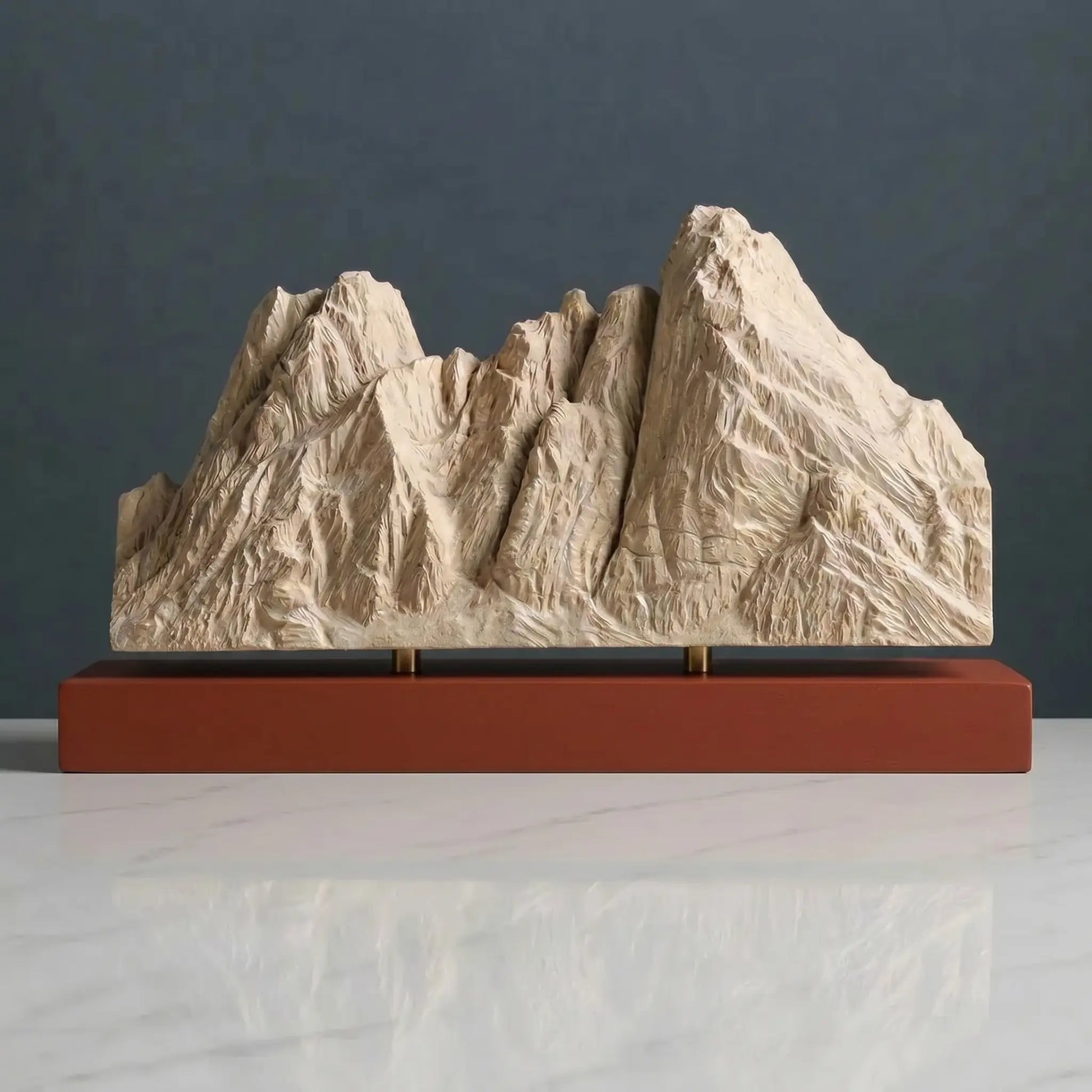 Liberty Bell Mountain Sculpture (View from Washington Pass, Washington) Sculpted Peaks