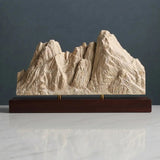 Liberty Bell Mountain Sculpture (View from Washington Pass, Washington) Sculpted Peaks