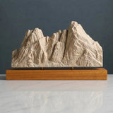 Liberty Bell Mountain Sculpture (View from Washington Pass, Washington) Sculpted Peaks